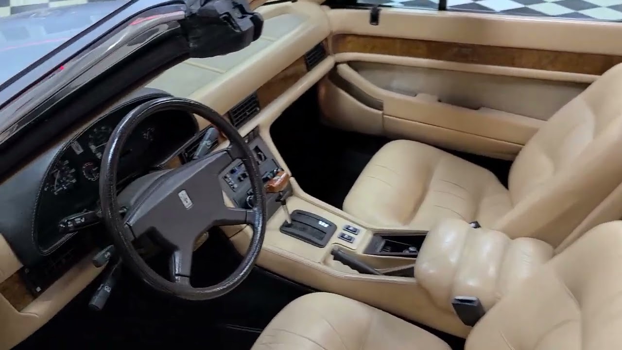 86 Maserati BiTurbo convertible customer video
