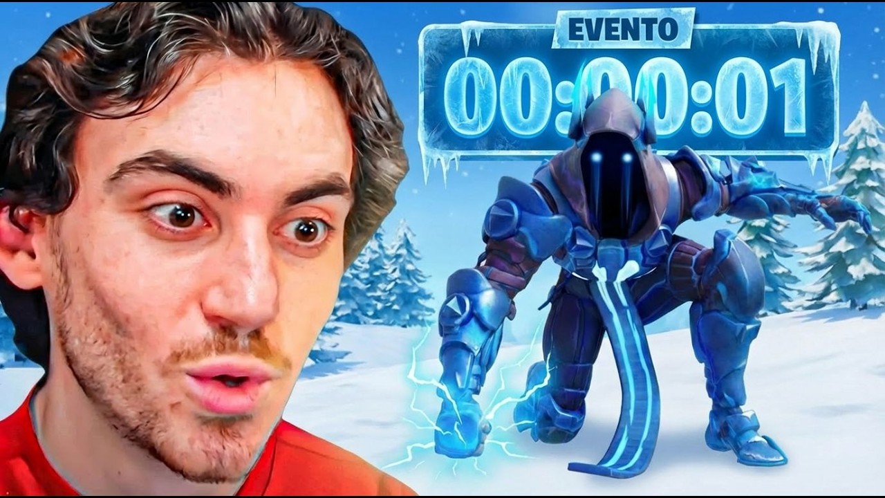 REACCIONANDO AL EVENTO DEL REY HELADO EN FORTNITE🤩 #EpicPartner