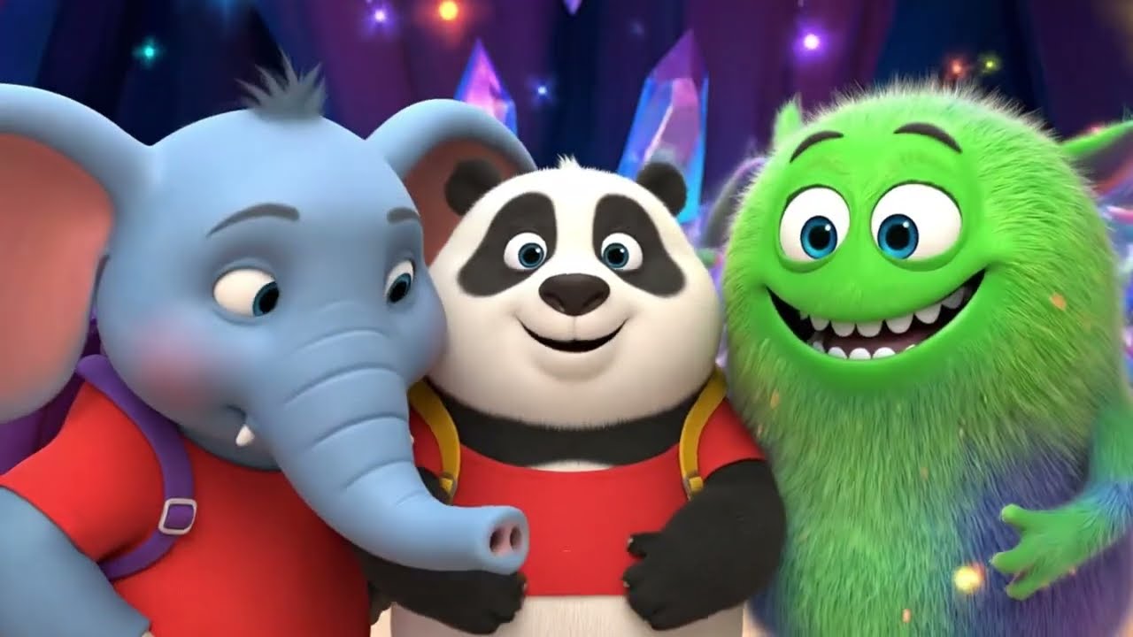 Join Bao the panda and Jumbo the elephant Find the Lost Rainbow Fun Adventure - Kids Animation
