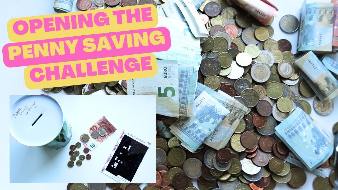 ITS TIME TO OPEN MY SAVINGS TIN | PART 1 | PENNY SAVING CHALLENGE