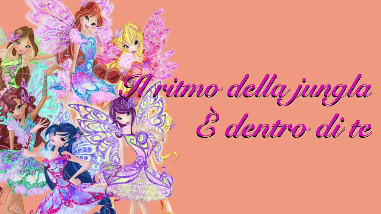 Winx Club - Il Ritmo Della Jungla (Lyrics)
