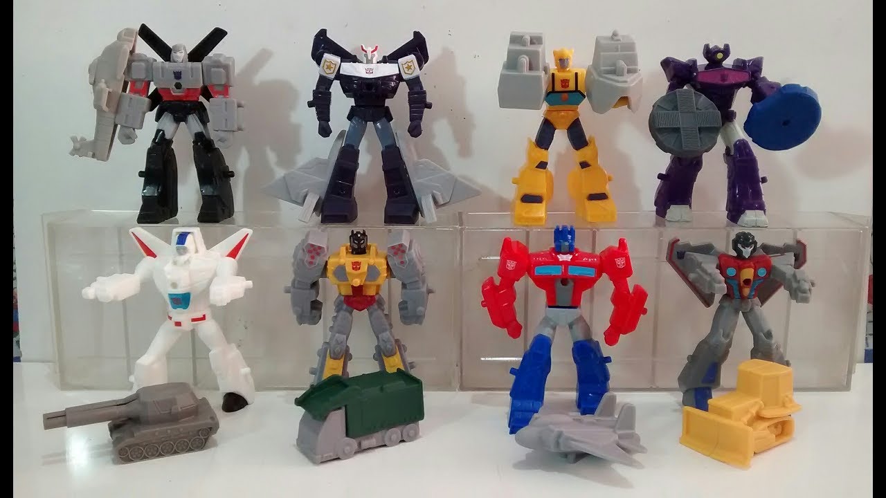 Transformers Cyberverse Mc Lanche Feliz Setembro 2019