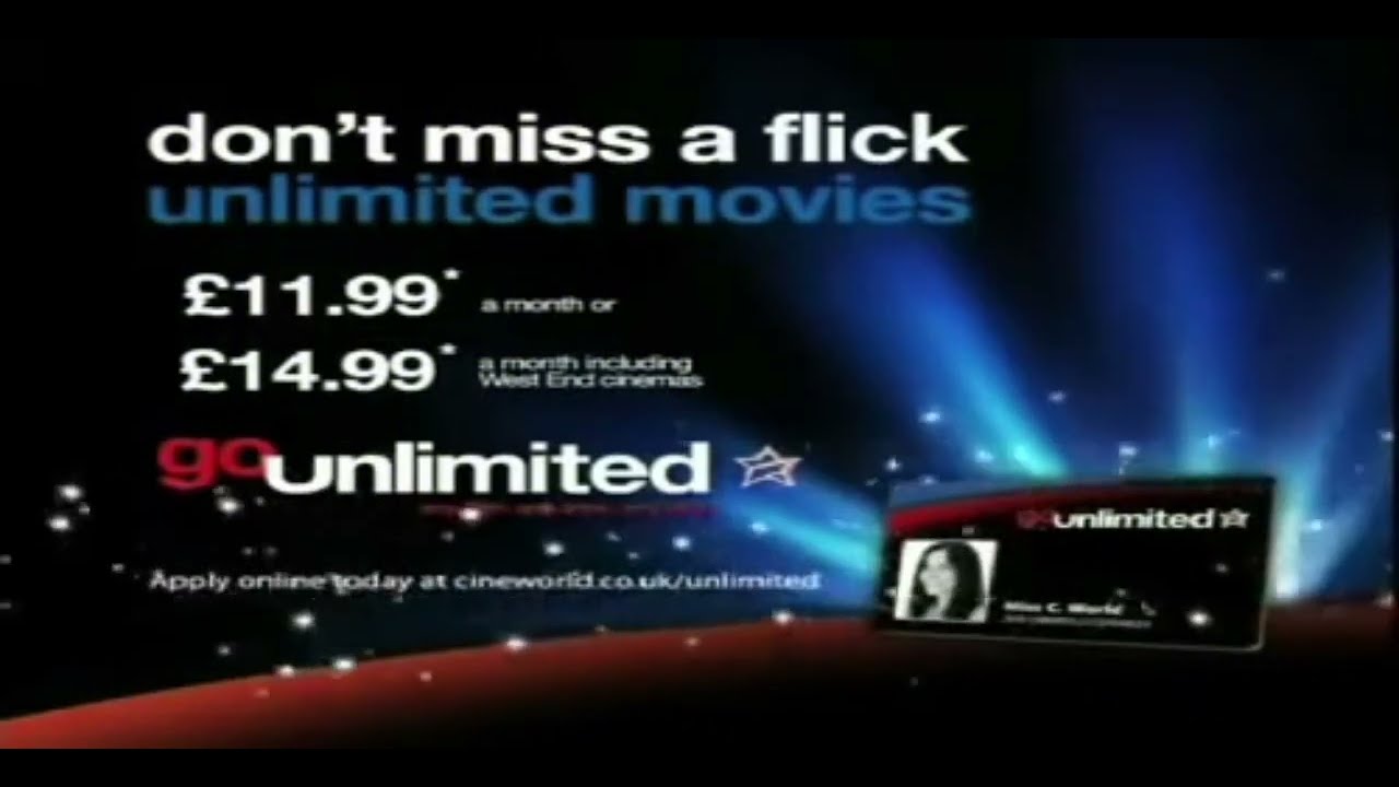 Cineworld - 2000s Pre Show Reel