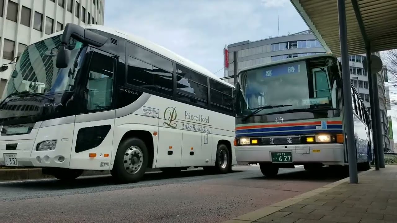 江若交通627號車営業最後の臨時続行便　走行集