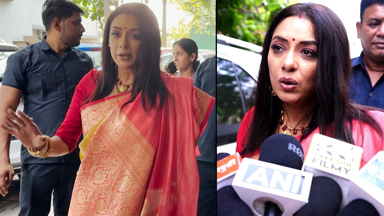 Rupali Ganguly Byte At Saraswati Puja Of Anurag Basu | MS shorts