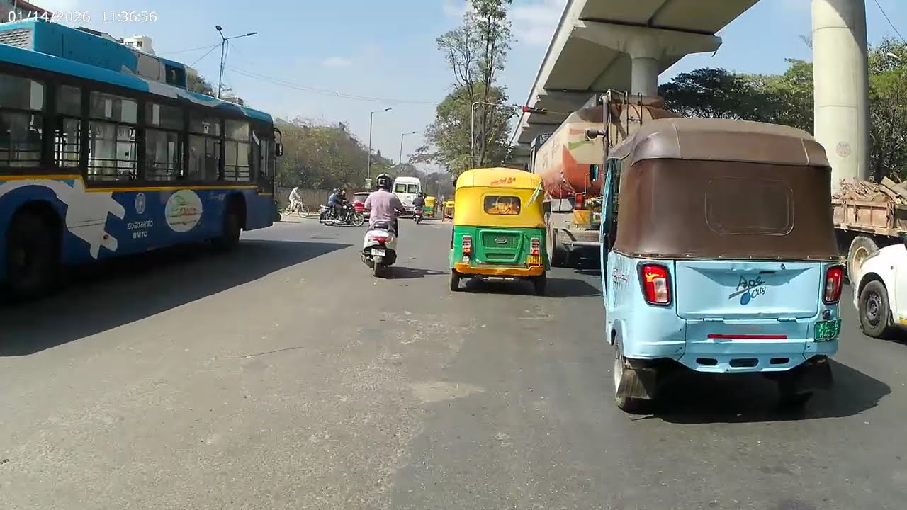 Bangalore | 20260114 113351 | Rush Hour Madness | Explorer MKJ | Traffic Adventures