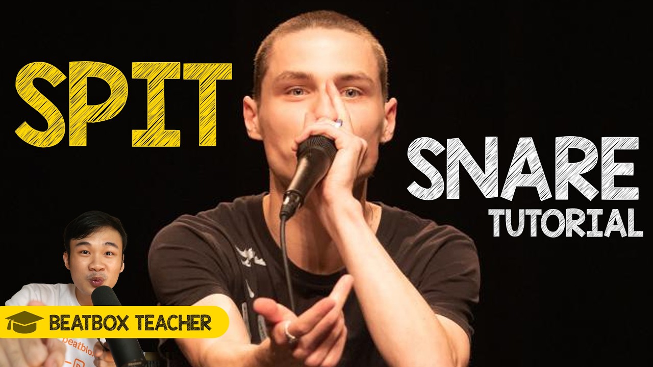 как играть Spit/Clap Snare - обучающее видео по битбоксу (от преподавателя битбокса)