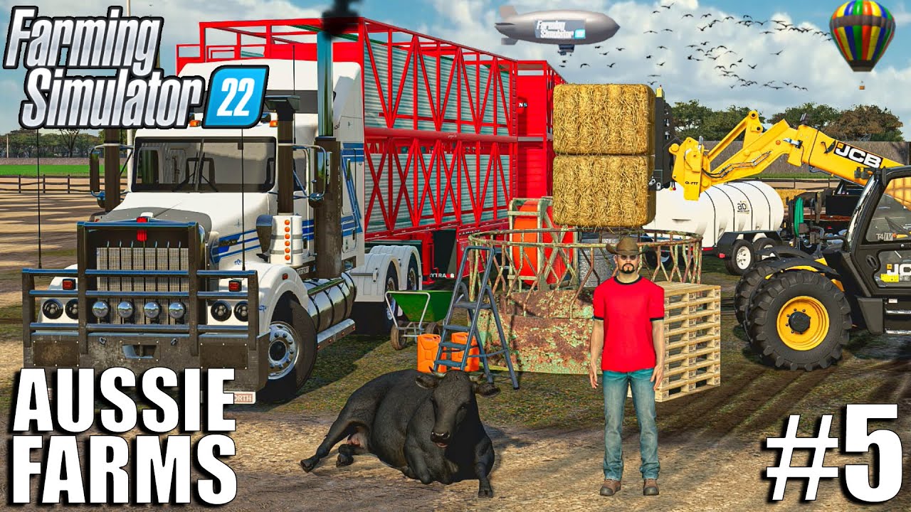 Building OPEN PASTURES and Buying COWS for $500.000 | AUSSIE FARMS | Farming Simulator 22 - Ep.5