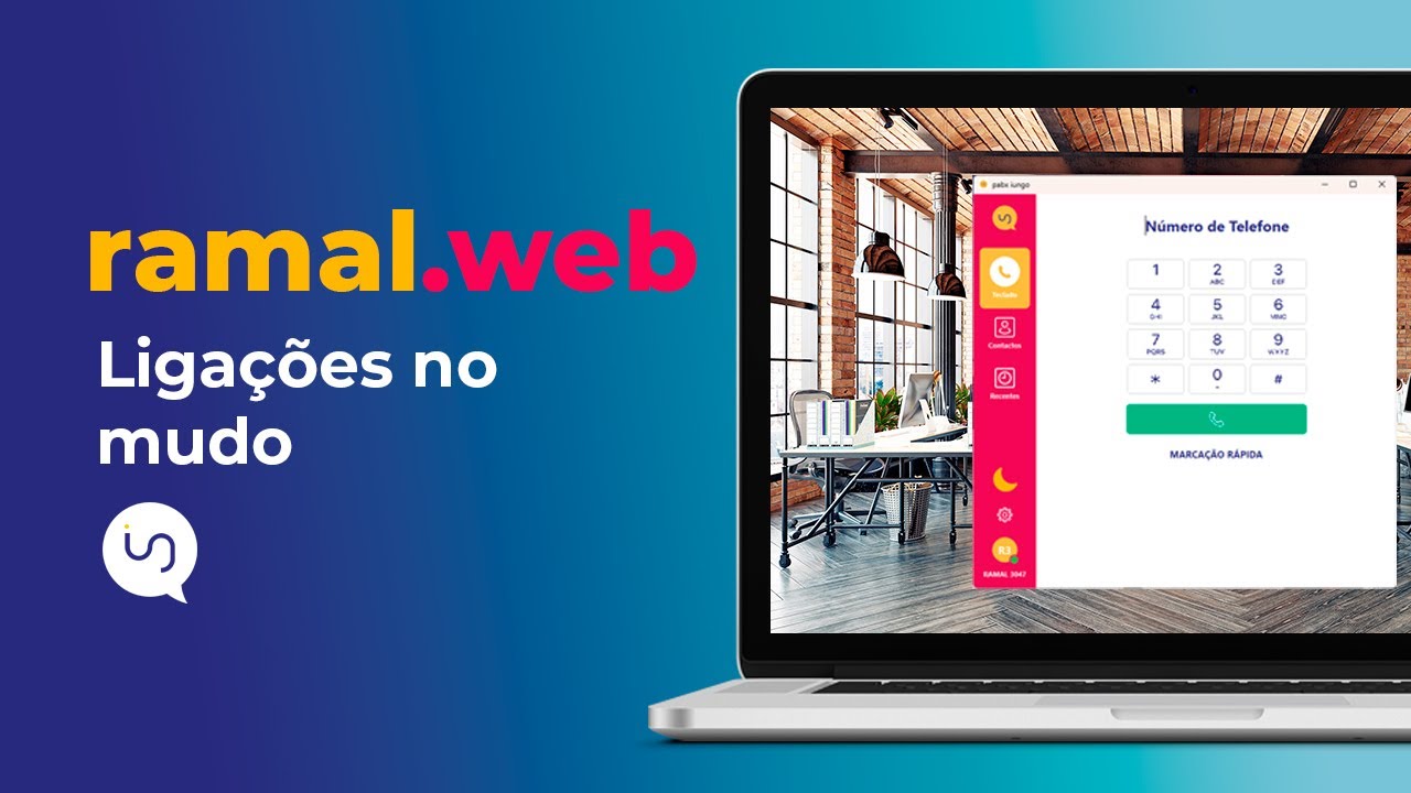 Como deixar a liga&ccedil;&atilde;o no mudo - Ramal Web