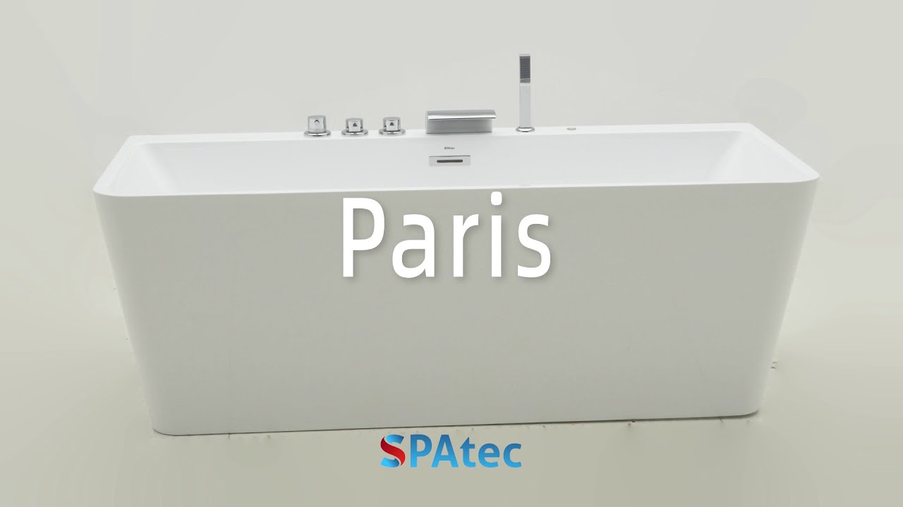 Spatec Paris Whirlpool Bathtub