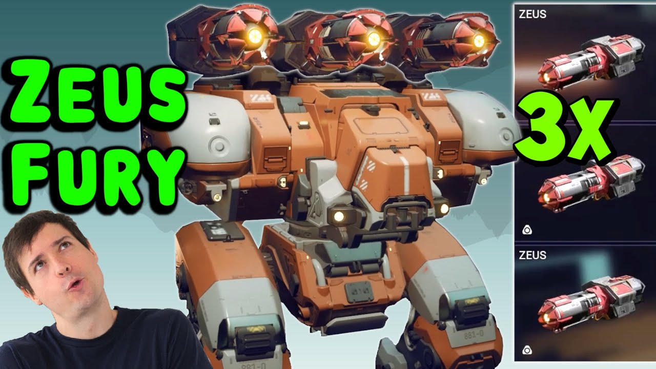 ZEUS FURY Returns in War Robots: FRONTIERS - Sniper Gameplay WRF