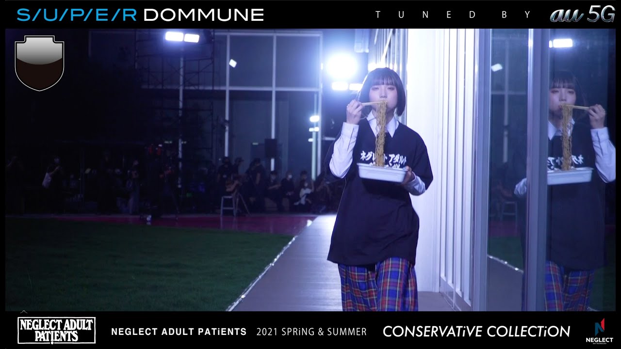 SPRiNG & SUMMER 2021 FASHION SHOW NEGLECT ADULT PATiENTS CONSERVATiVE COLLECTiON