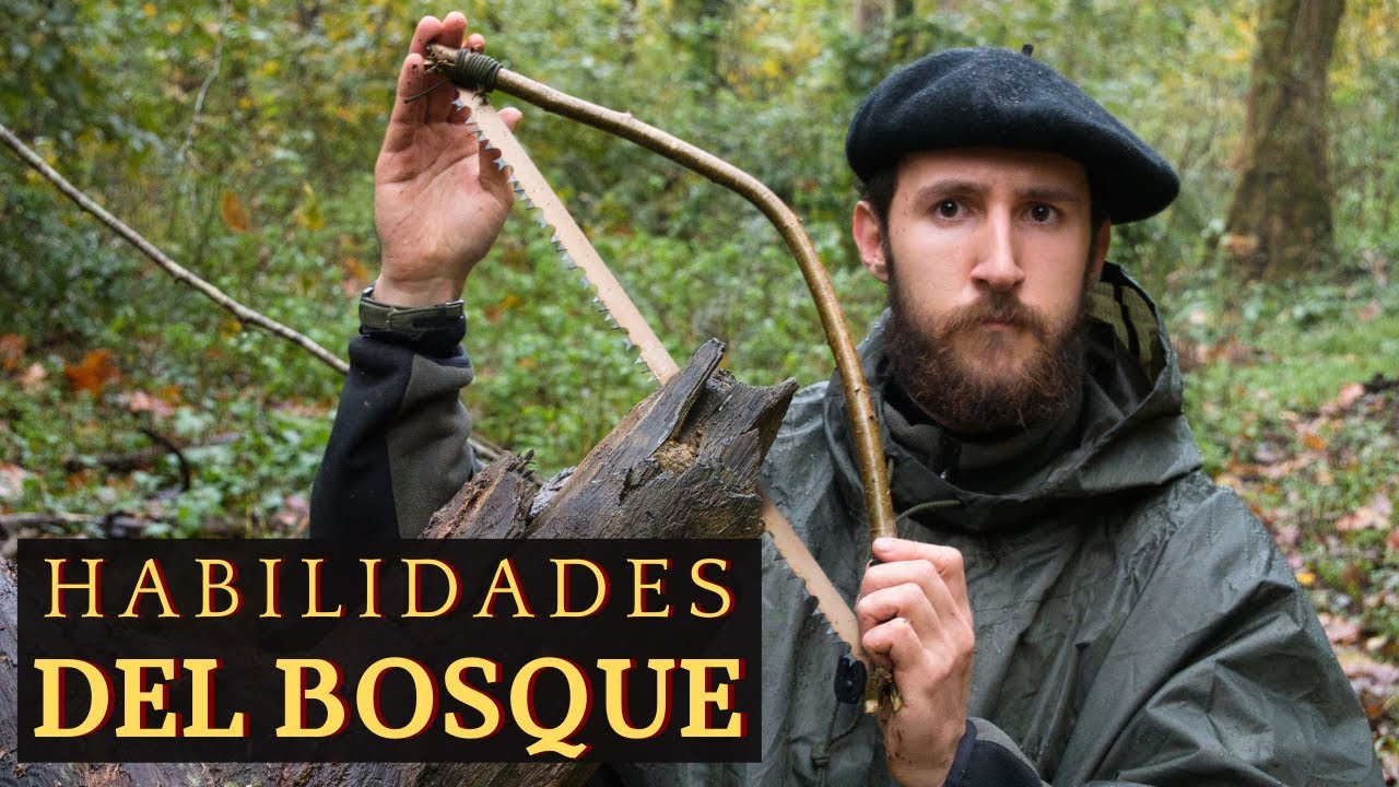 CÓMO FABRICAR UNA SIERRA BUSHCRAFT EN EL BOSQUE