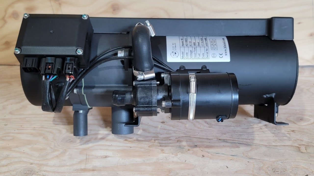 12V Diesel Water Heater For My Hobbit Home's radiant floor heating system.
