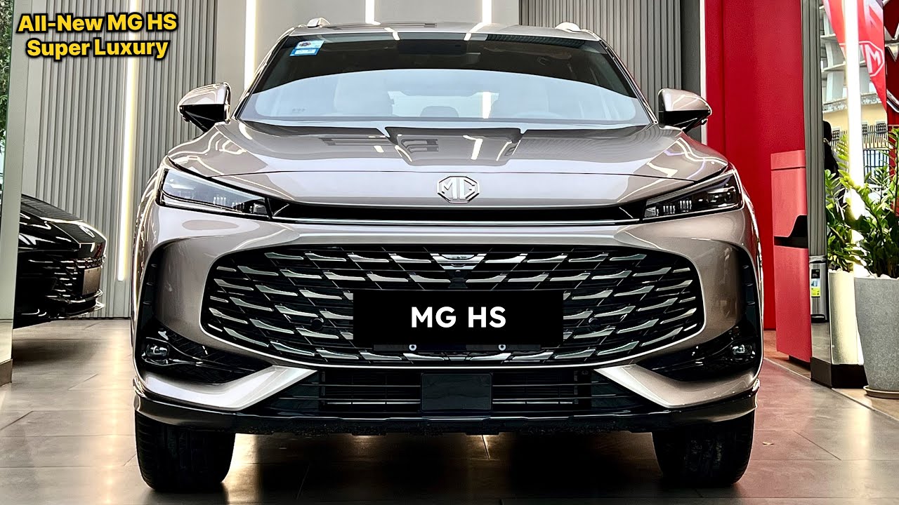 Новинка! Совершенно новый MG HS Super Luxury — обновленный экстерьер и интерьер.