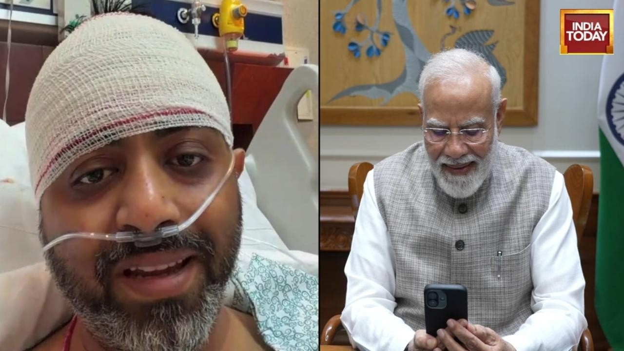 PM Modi Live: PM Modi Talks With Flydubai Pilot Smit Machchhar | Flydubai Cockpit Attack | PM Modi