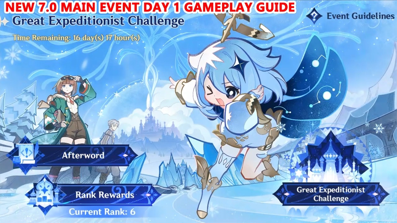 Great Expeditionist Challenge : New 7.0 Main Event Day 1 Gameplay Guide