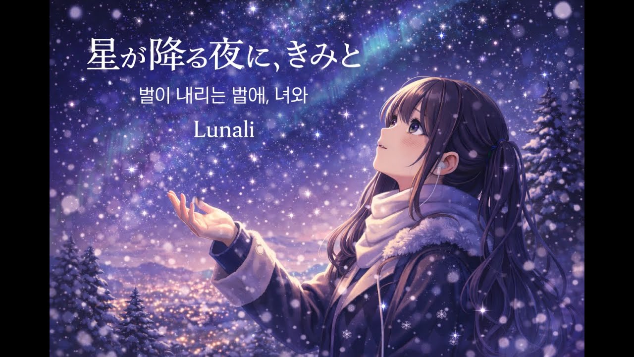 별이 내리는 밤에, 너와 星が降る夜に、きみと – Lunali (Ver. / Another Melody)