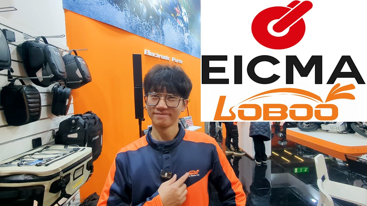 EICMA 2024 - LOBOO Long-Distance Travel Products For Motorcycles