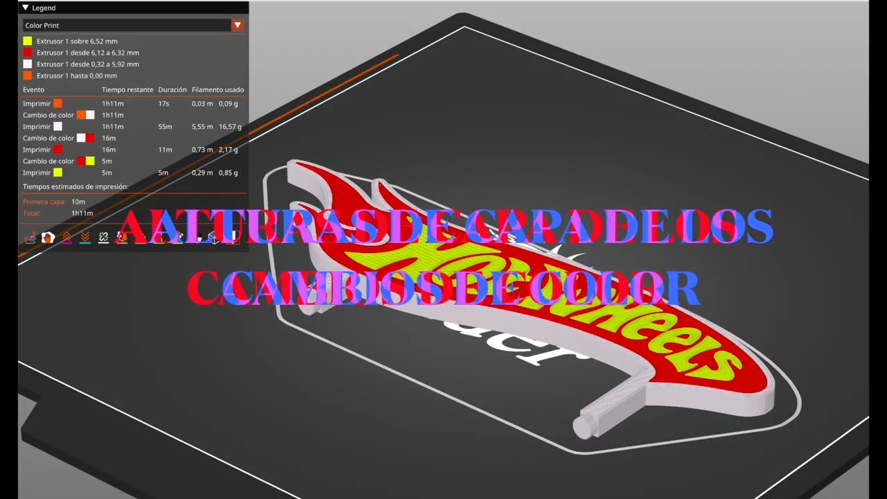 Estantería parking hotwheels hecha con impresora 3d