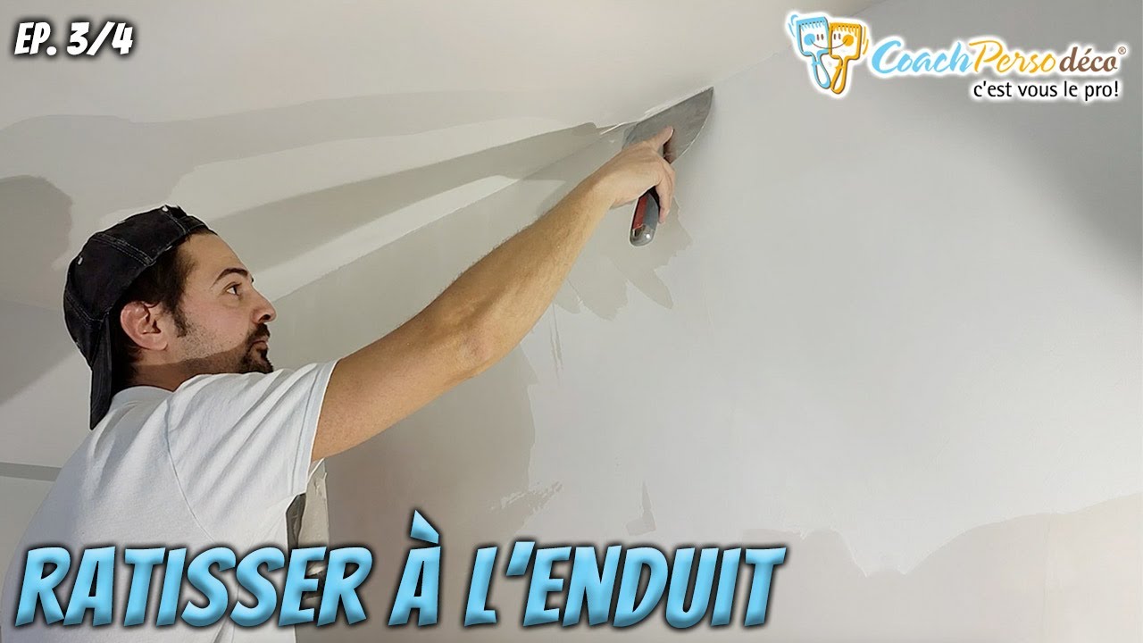 Ratisser Un Mur Après Un Dégât des Eaux - La Méthode PRO Pour Une Finition Nickel 👌