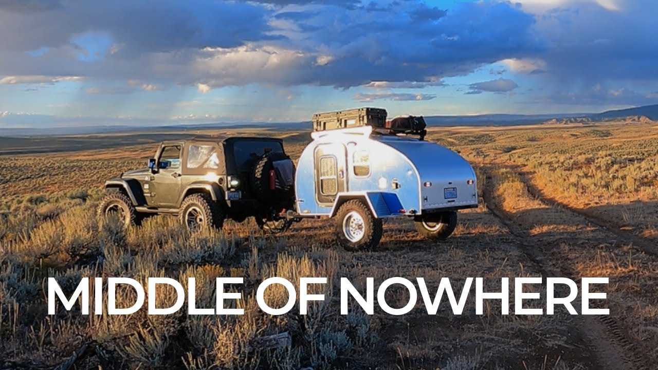Camping In The Middle Of Nowhere - Almost Got Stuck In The Mud