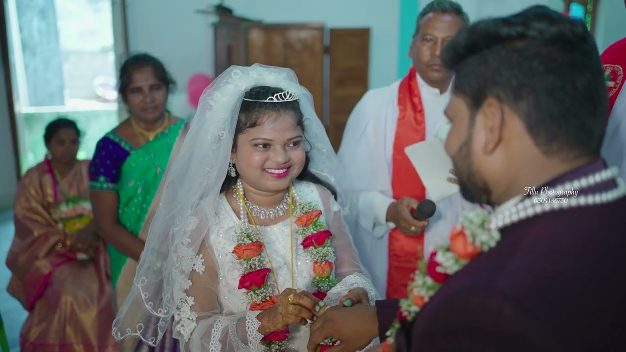 Sunil+Nikitha # marriage #cristain 