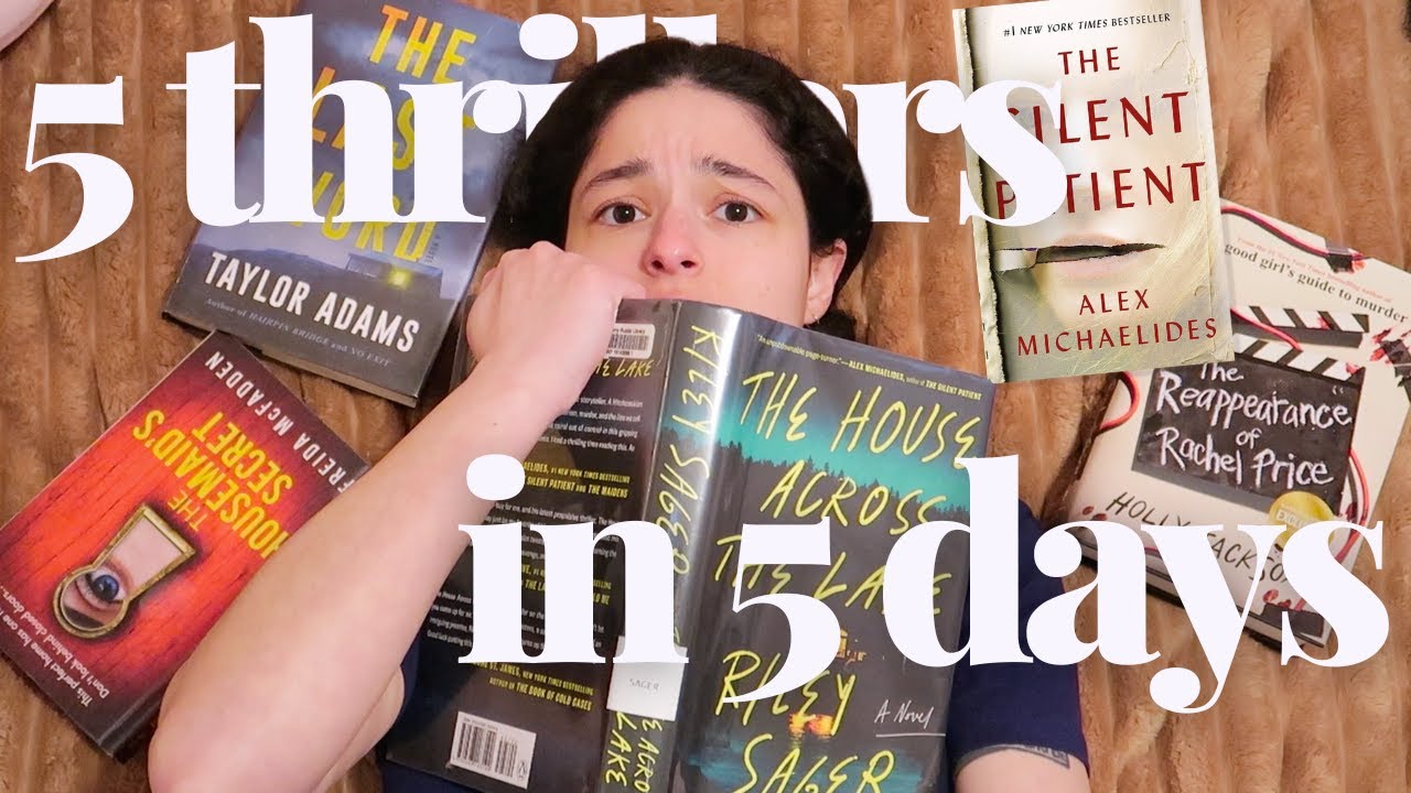 reading 5 thrillers and telling you if they’re good