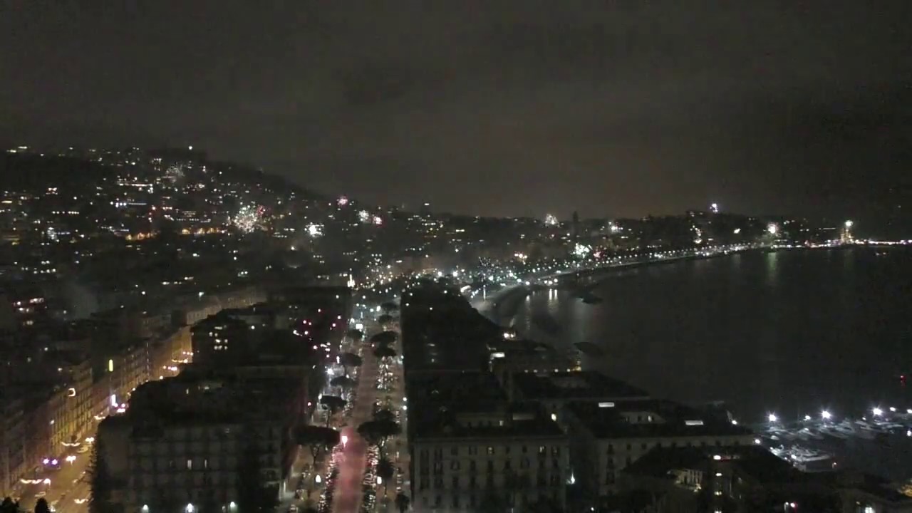 CAPODANNO 2018 a NAPOLI - I botti di mezzanotte da via Orazio