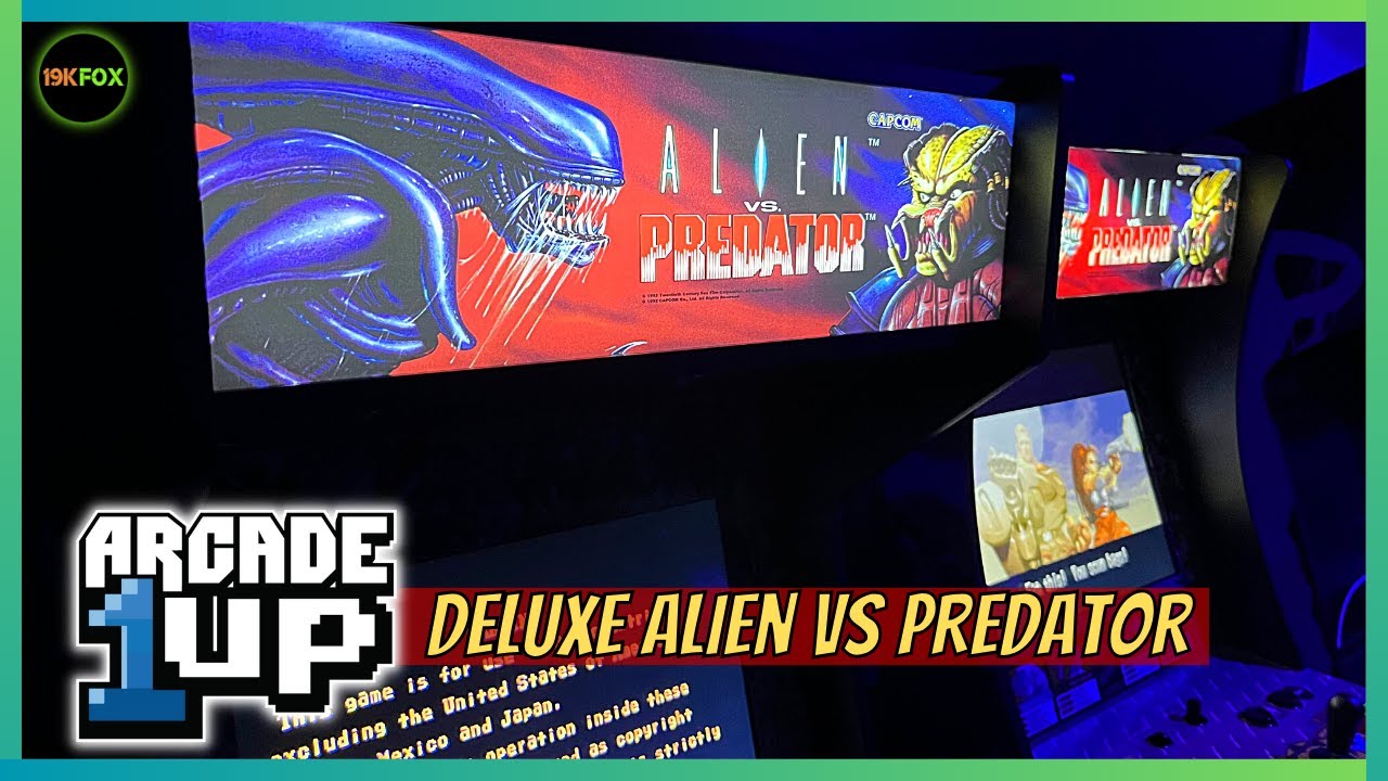 Arcade1up Deluxe Alien Vs Predator
