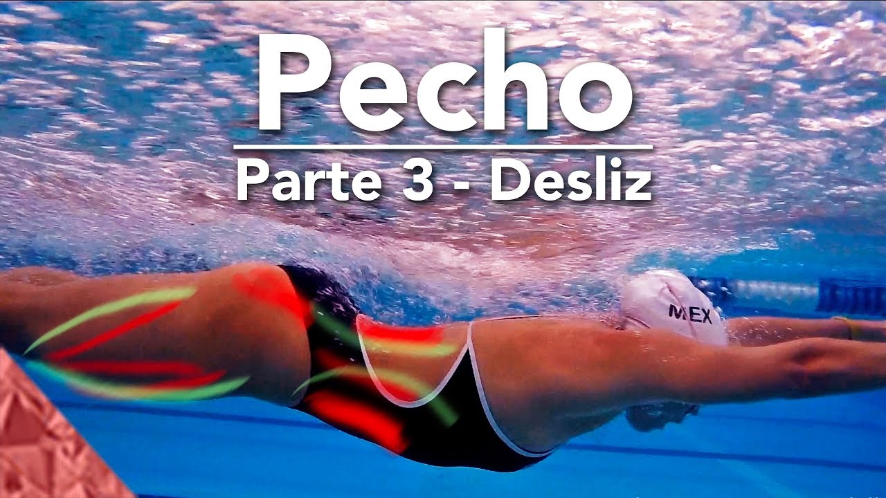 Como nadar estilo pecho / braza. Parte 3 deslizamineto