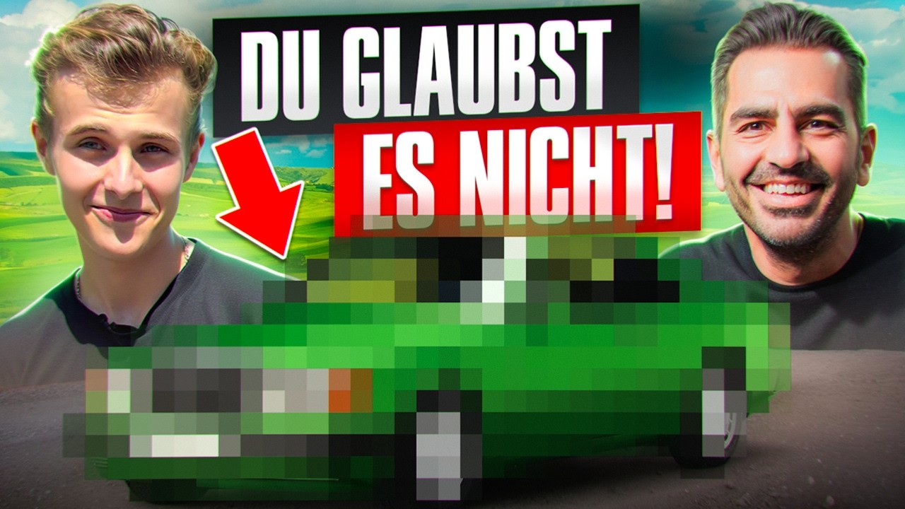 💥 UNGLAUBLICH, was DAVID (19) mir einfach beim Einkaufen angeboten hat! 😳 Hamid Mossadegh #mercedes
