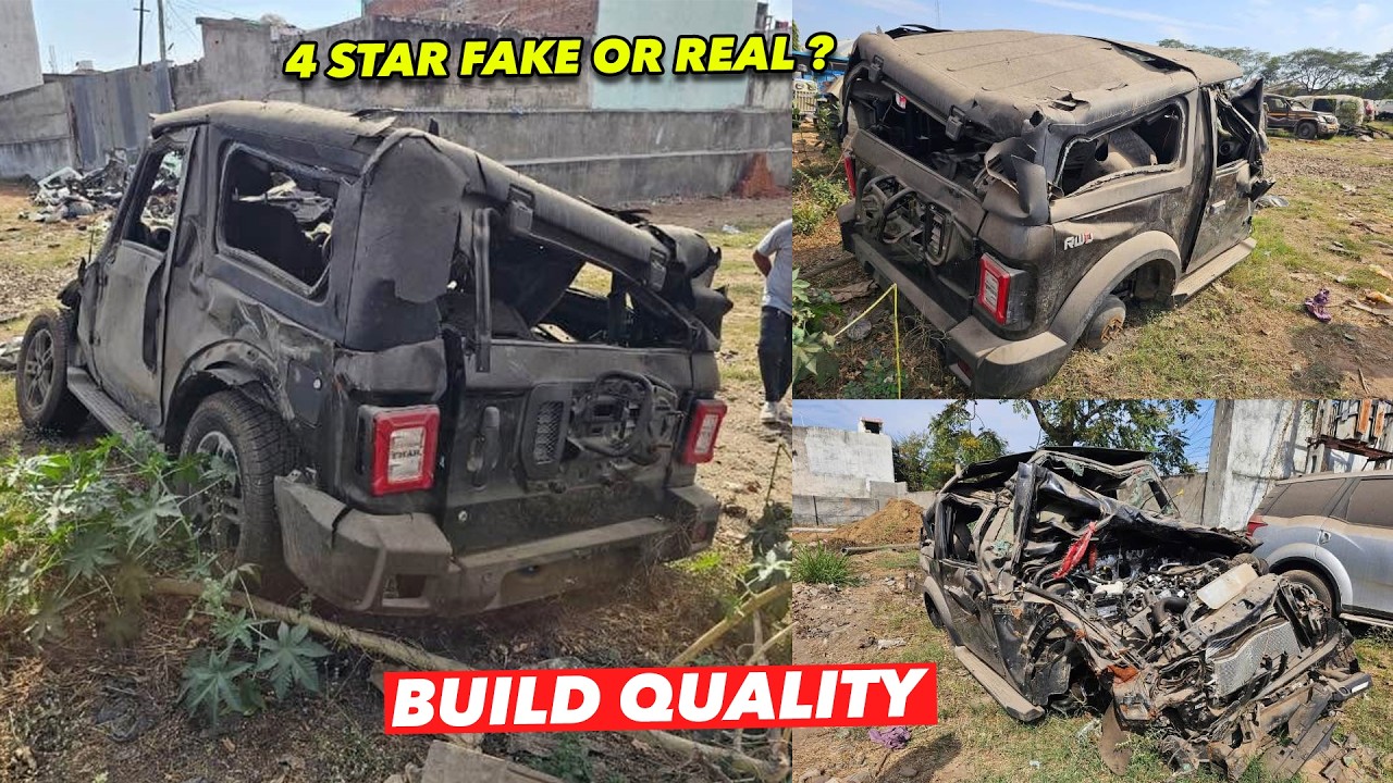 Top 10: Mahindra THAR Crash In India 🔥