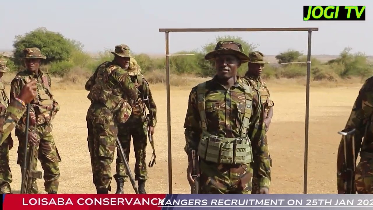 LOISABA CONSERVANCY RANGERS RECRUITMENT,GAVE CHANCES TO ALL NEIGHBOURING COMMUNITIES ON 25/1/2025.