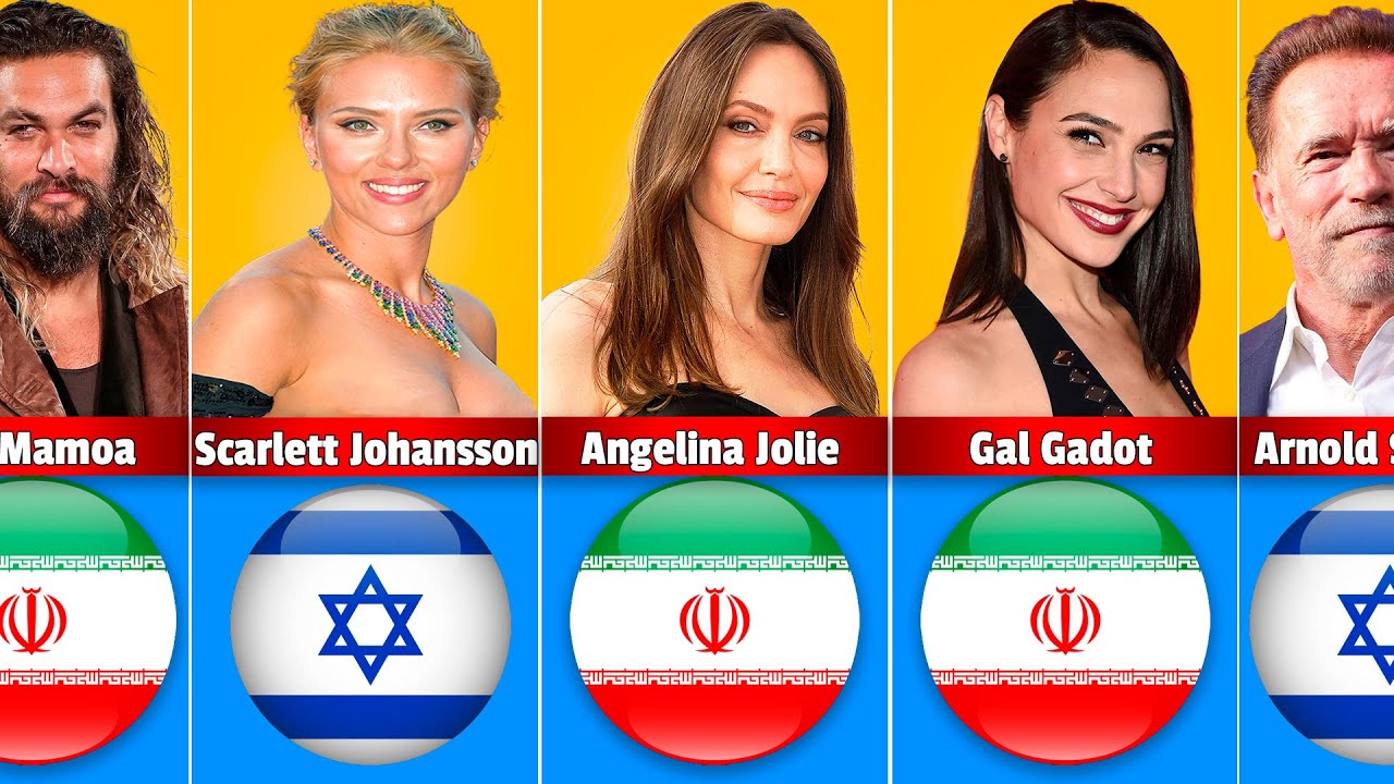Actors and Actresses Who Support Iran or Israel