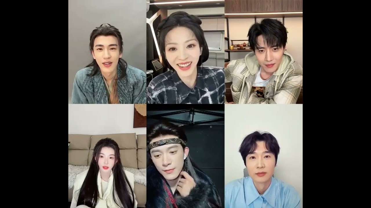 MultiSub《逐玉》主创直播大聊天张凌赫田曦薇任豪孔雪儿邓凯同框Pursuit of Jade Cast Live Chat | Zhang Linghe, Tian Xiwei & More