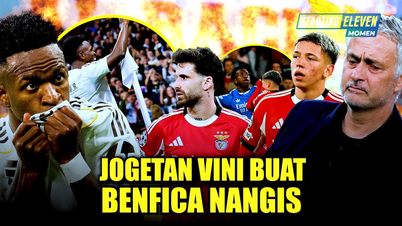 Tuntasnya Balas Dendam Berkelas Tendang Klub Rasis Banyak Gaya! Real Madrid Sikat Benfica