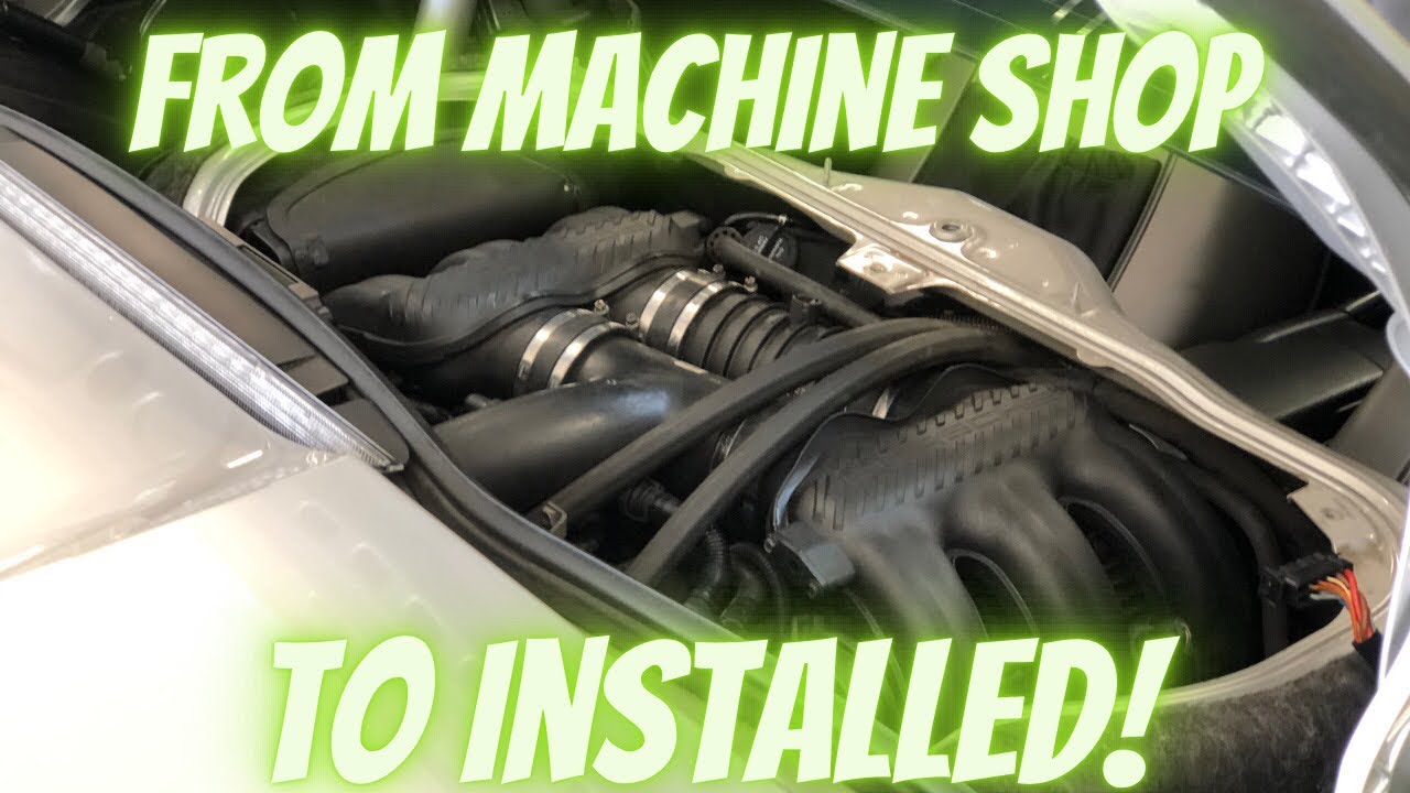 Reassembling and Reinstalling the Fully Restored M96 Engine into my 987 Boxster S!!
