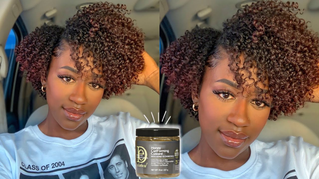 Design Essentials Natural Honey Curl Forming Custard Demo & Review | Kris Elisa