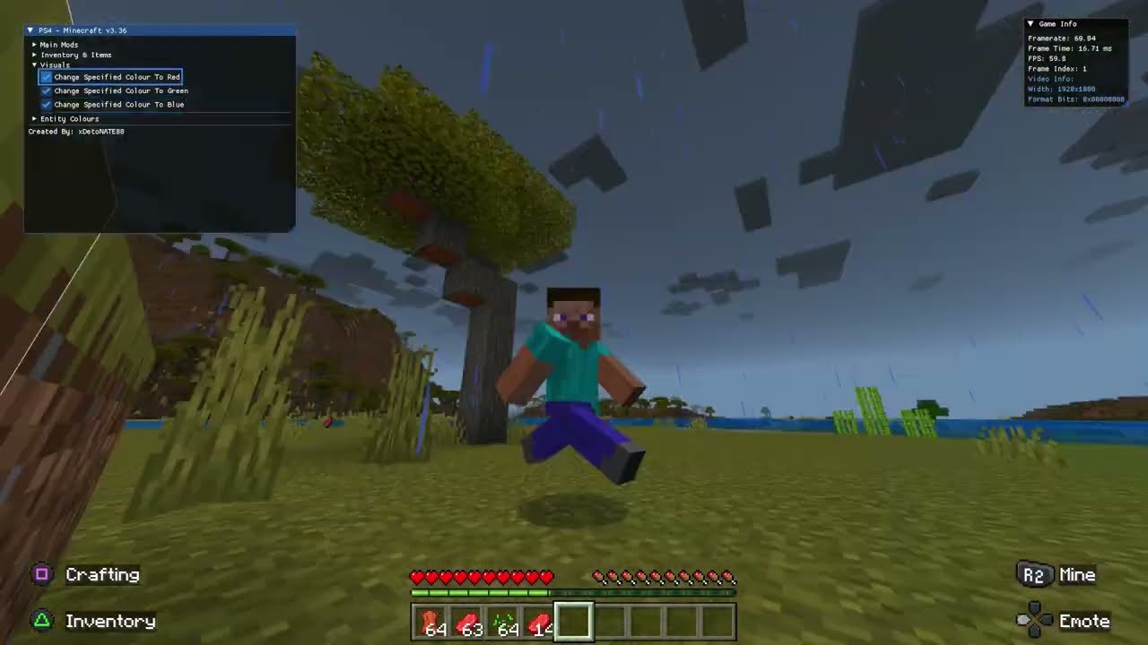 [PS4] Minecraft v3.36 ImGui Mod Menu