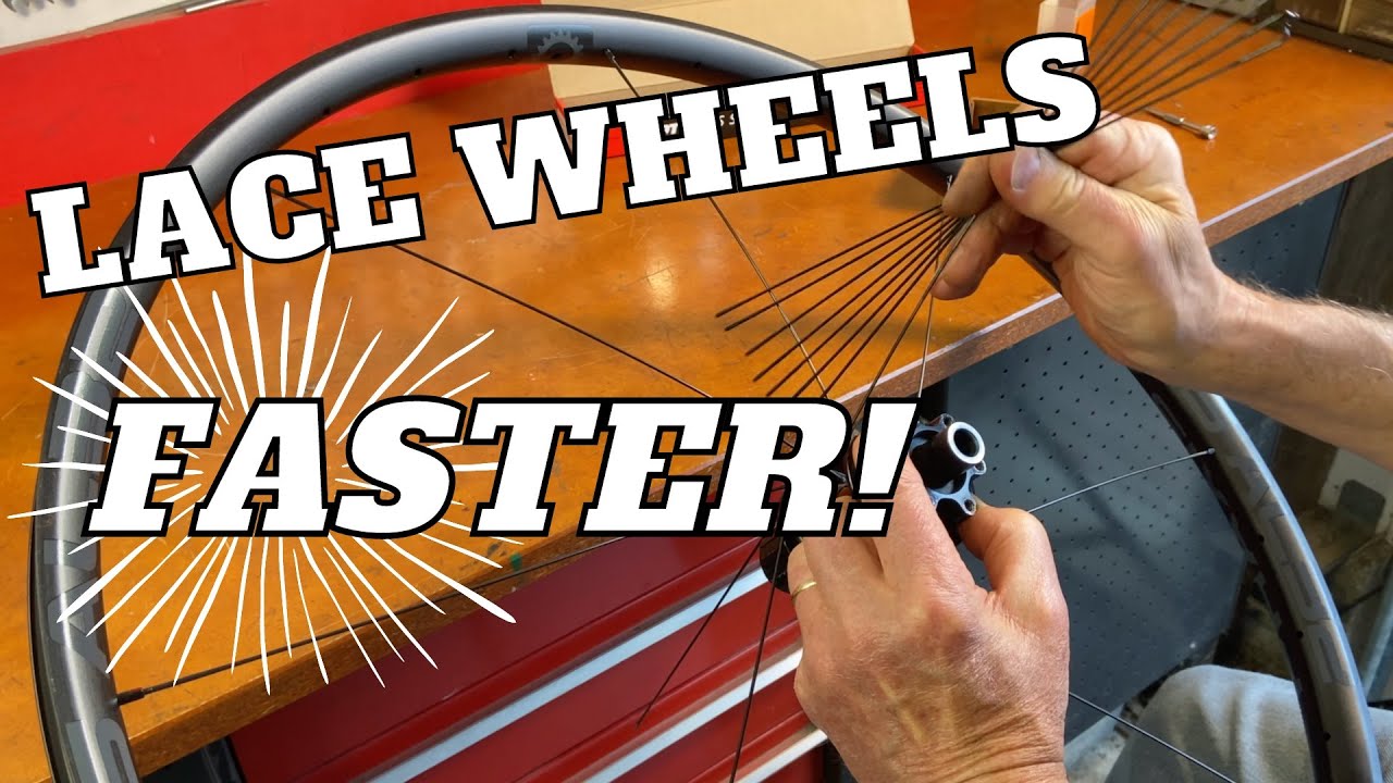 Perfect Set-ups & Tools for Spoke Lacing when Building Bike Wheels