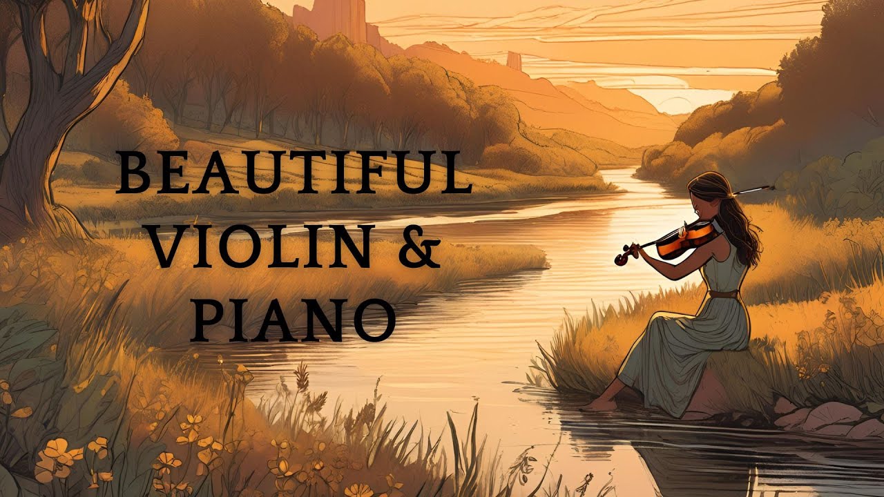 Beautiful Violin & Piano| Touching Instrumental for Reflection, Peaceful, Elegance Feel & Soothing