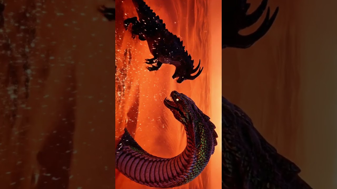SUBSCRIBE FOR MORE VIDEOS Alien Creatures Battle in the Desert 🏜️🏝️