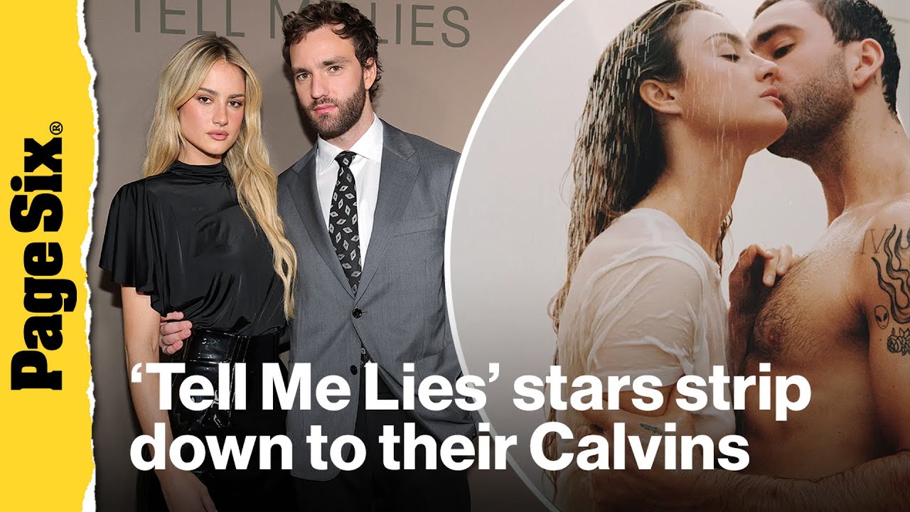 See 'Tell Me Lies' real-life couple's steamy Calvin Klein ad | Page Six Love Bomb