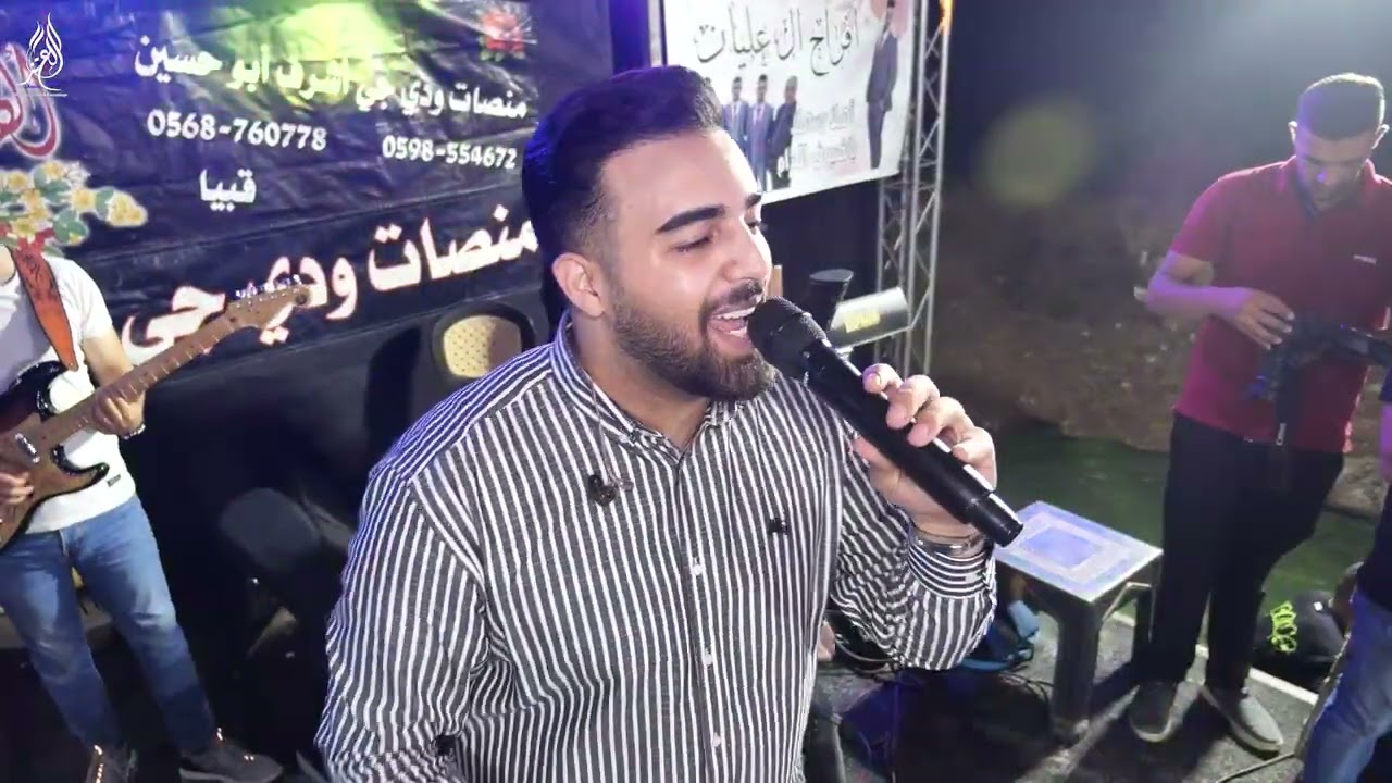 استقبال ناري للعريس حسني عليان مع الفنان نزار حداد / بدرس