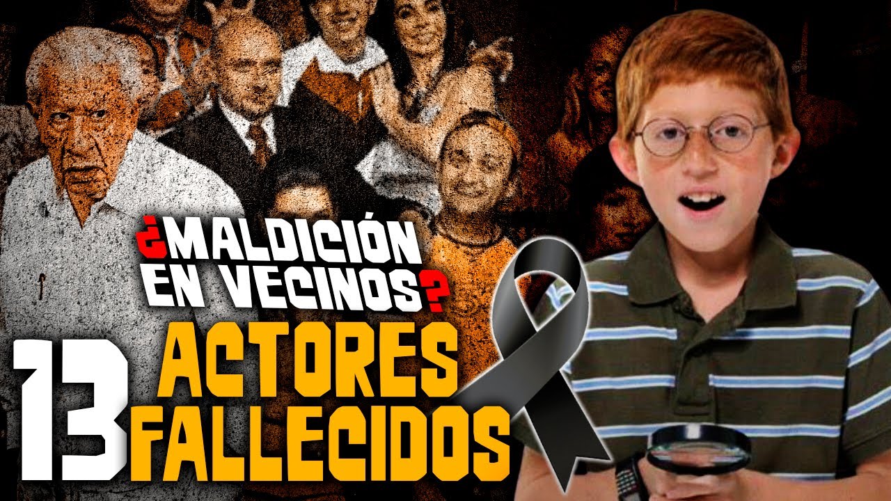 VECINOS: 13 ACTORES QUE YA FALLECIERON | OCTAVIO OCAÑA SE FUE A LOS 22 AÑOS! 😭