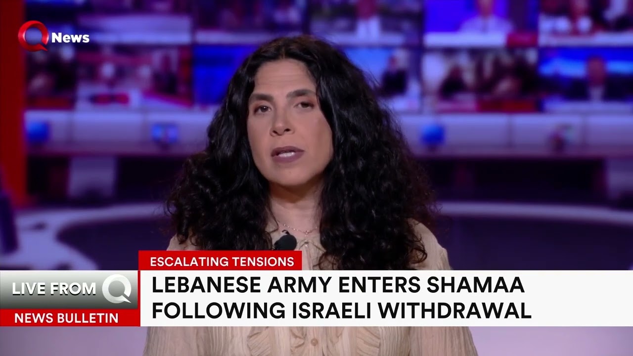 Lebanese army enters southern village of Shamaa after Israel's withdrawal
