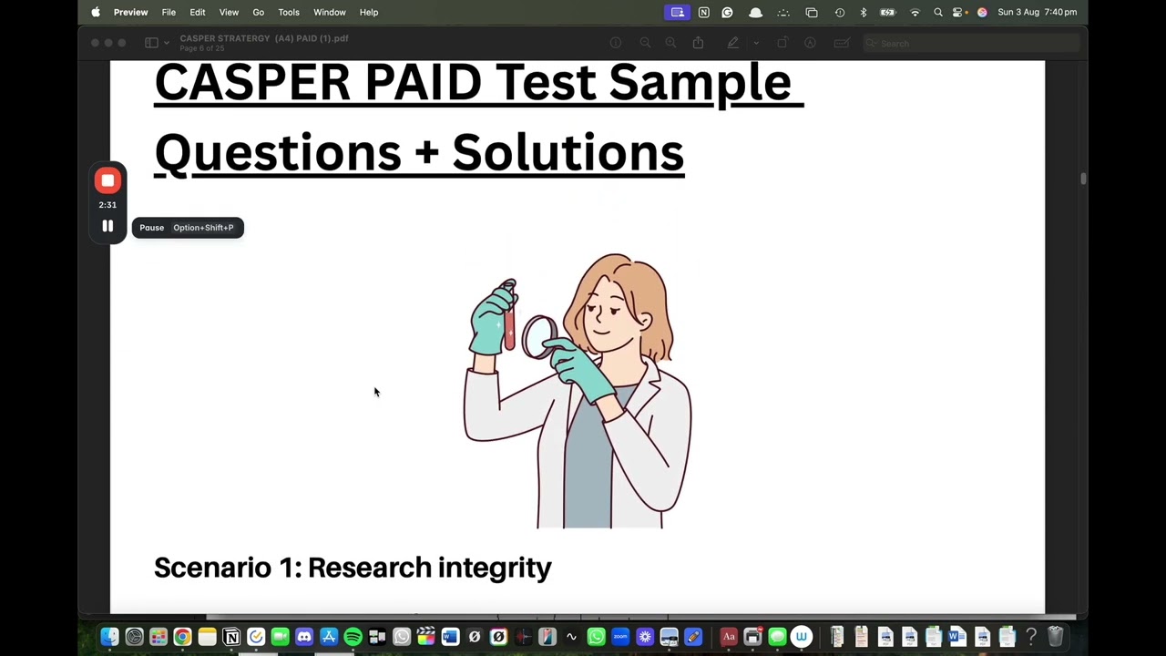 Ace the CASPER test: 3 key question types