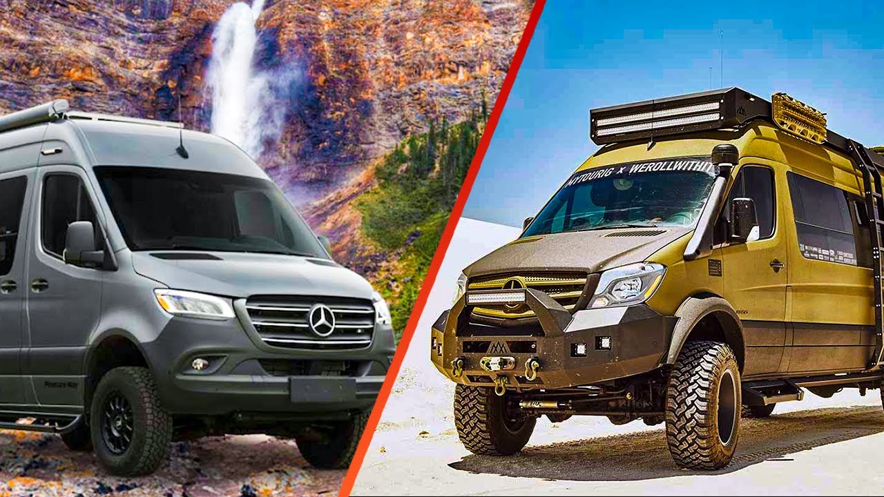 7 Amazing Campervans or Class B Motorhomes with Bathrooms