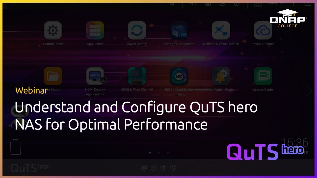 Webinar: Best Practices for QuTS hero NAS Setup